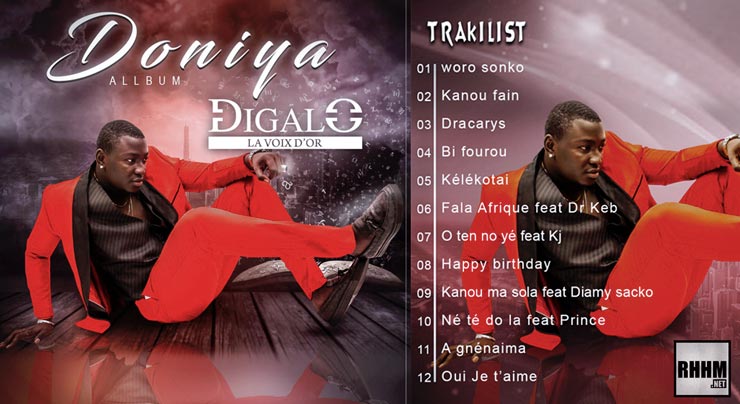 DIGALO - DONIYA (Album 2020) - Couverture
