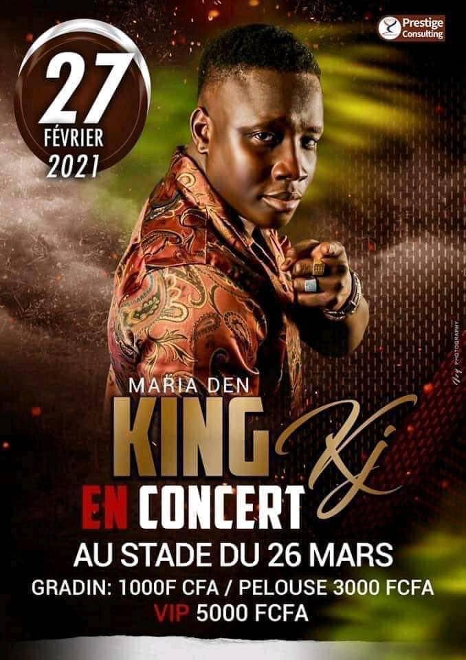 KING KJ - BOÎTE KÔNÔ DONKILI (VidéoClip 2021) 1 king kj concert stade du 26 mars 2021.1