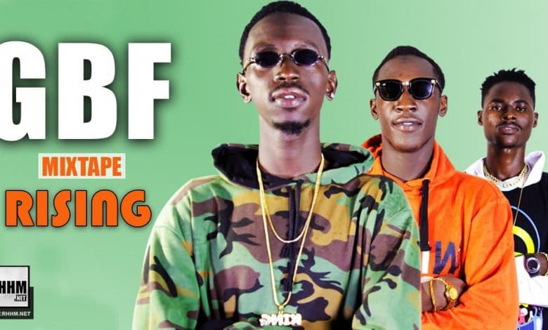 GBF - RISING (Mixtape 2021) - Couverture