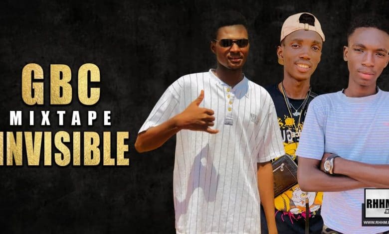 GBC - INVISIBLE (Mixtape 2021) - Couverture